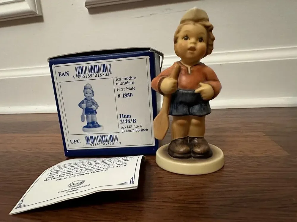 Hummel Club Figurine “First Mate” Hum2148/B with Box Goebel